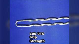 Sterke grip doodlopende draadconnector