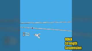 80kN voorgevormde ophangset gegalvaniseerd staal