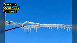 300-3000 mm ophangset Bovenleidingsteun