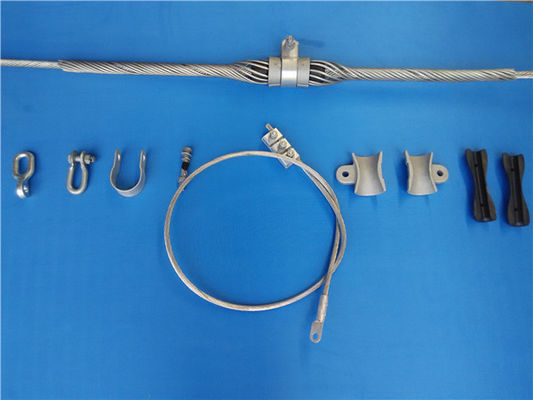 Voorgevormde OPGW de Opschortingsklem van de aluminiumlegering
