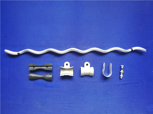 50kN de voorgevormde Bundels Armor Grip Suspension van de Vezelkabel