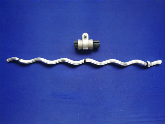 Reeks van de aluminium de Rechtse 15.75mm ADSS Voorgevormde Opschorting